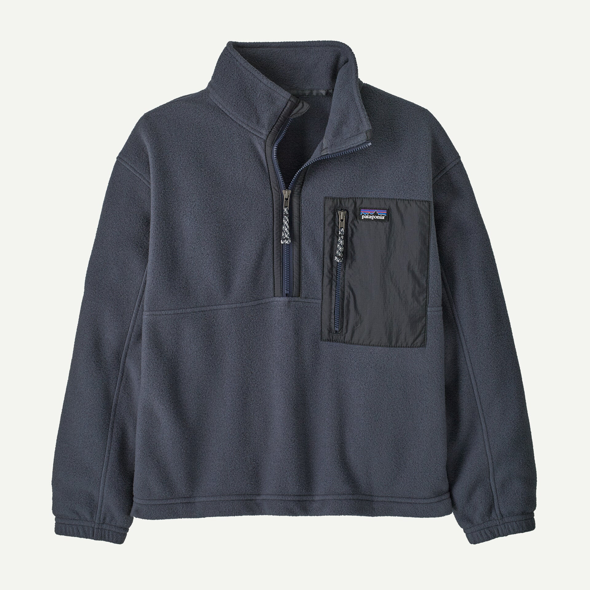 Patagonia - K&#39;s Microdini 1/2-Zip Fleece Pullover - smolder blue