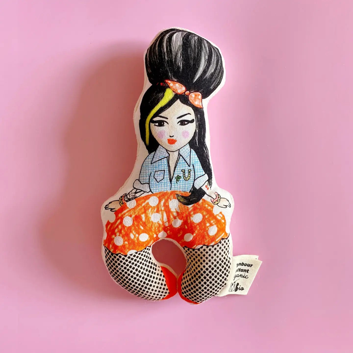 Amy Winehouse rattle - red