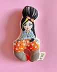Amy Winehouse rattle - red