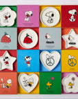 Snoopy - flower shaped Jewlery tray - dance