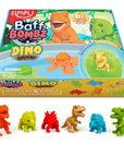 Zimpli - Baff Bombz - 6 Surprise bath bomb toy - dino