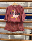 Bobo Choses - kids - la oca sweatshirt - brown