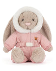 Jellycat - bashful bunny in snow suit - medium (only available in store)