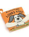 Jellycat -  puppy loves you book