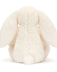 Jellycat - bashful -  blossom bunny - medium - cream berry