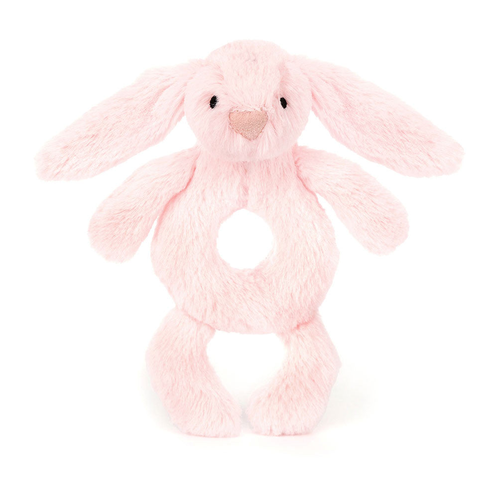 Jellycat - Bashful bunny ring rattle - pink