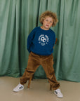 We are kids - tony - football sweatshirt - blue
