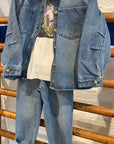 Brunobruno nation - nohr denim shirt - mid blue