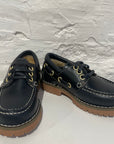 Boat shoes - marine blue