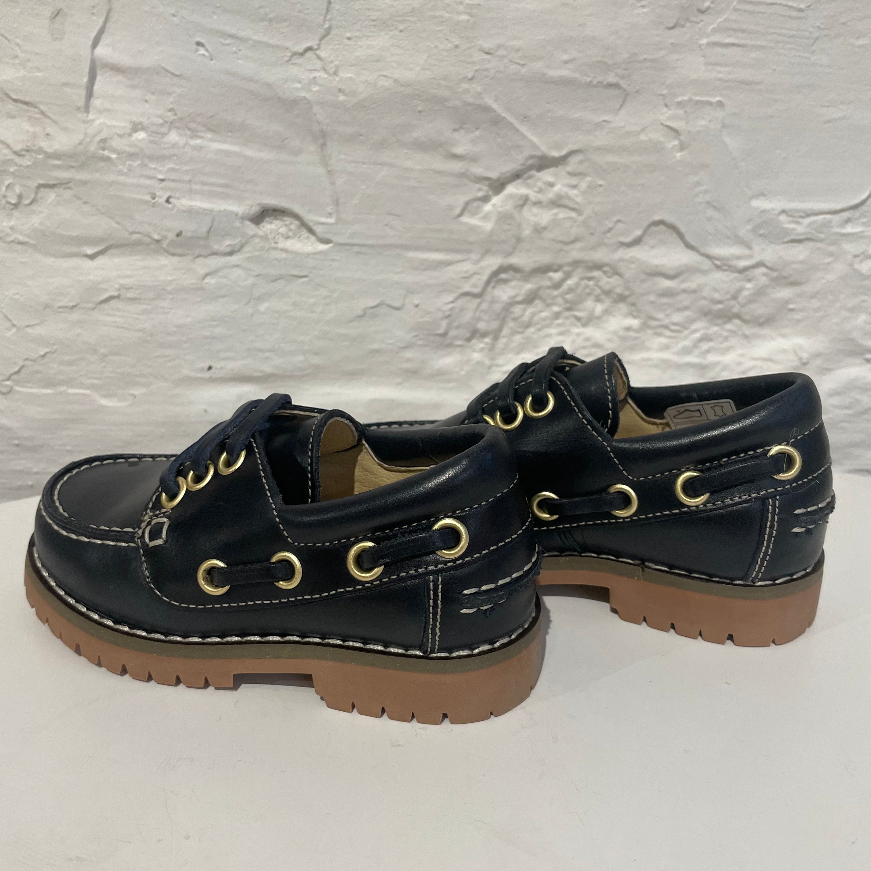 Boat shoes - marine blue
