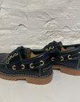 Boat shoes - marine blue