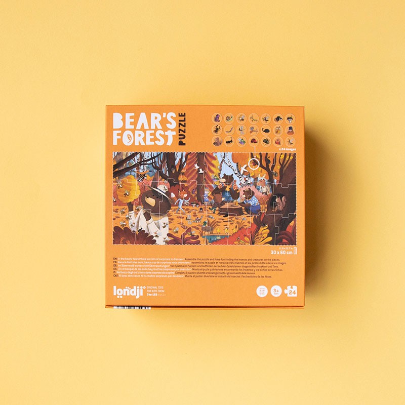 Londji - puzzle - bear&#39;s forest