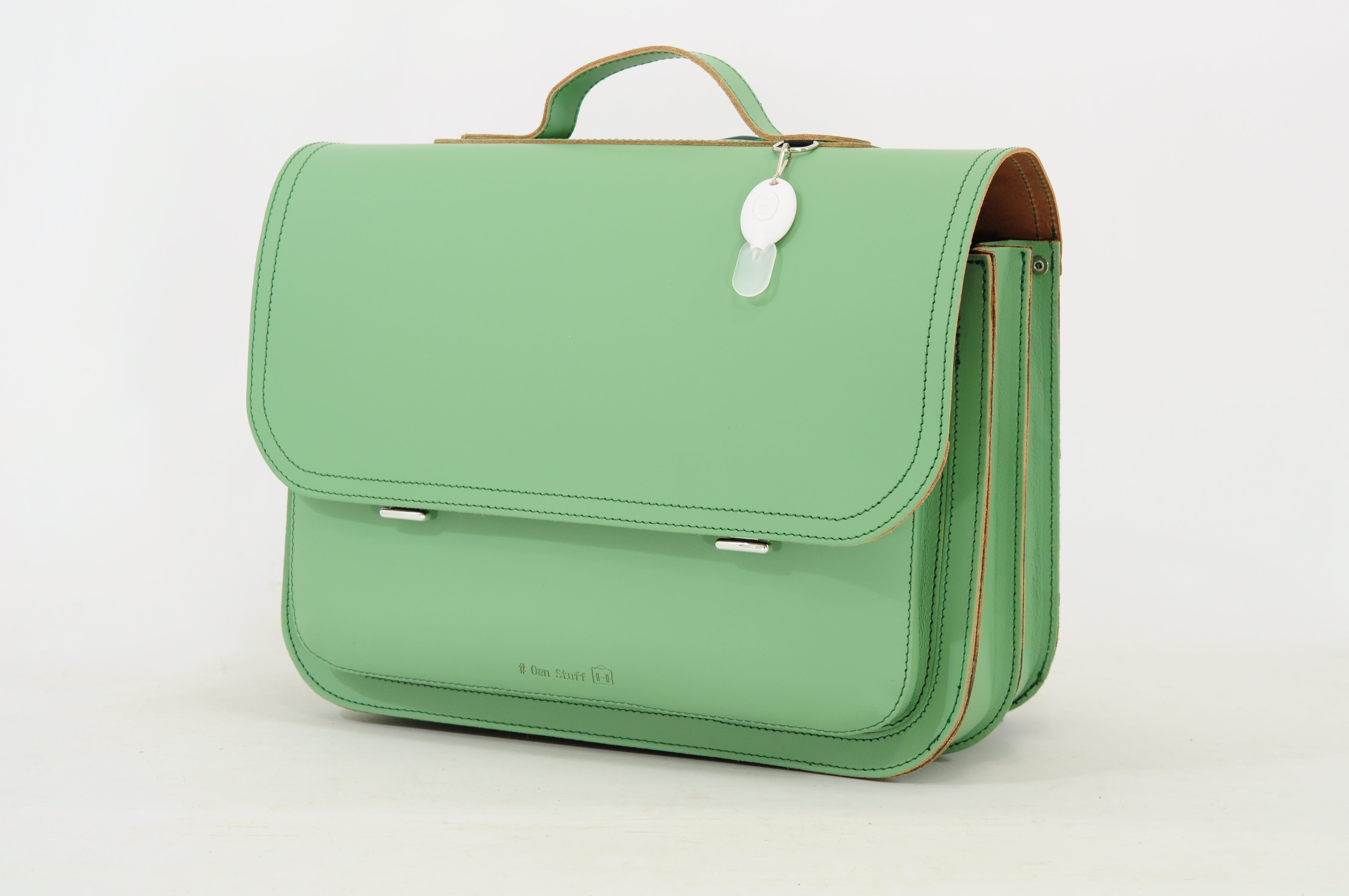Own stuff - Lagere school boekentas - magnetic - pastel green
