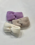 Pequeno tocon - 7035 - wool headband - tan