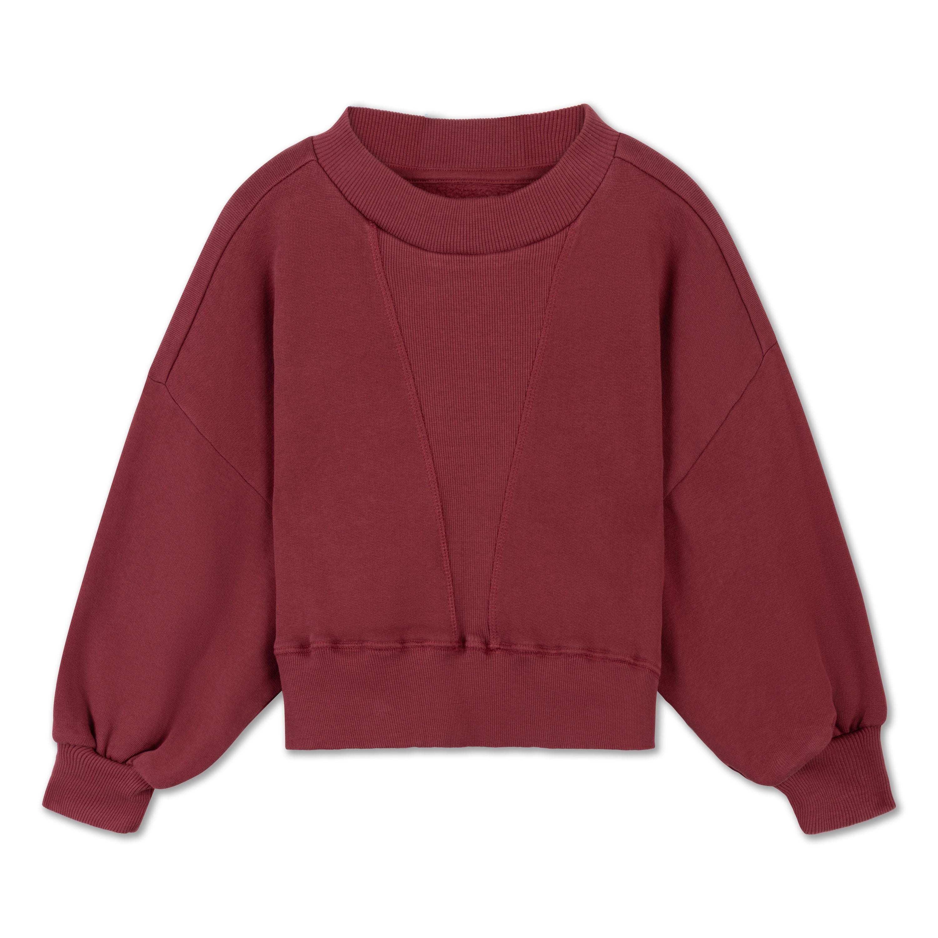 Repose Ams -  city sweater - royal burgundy