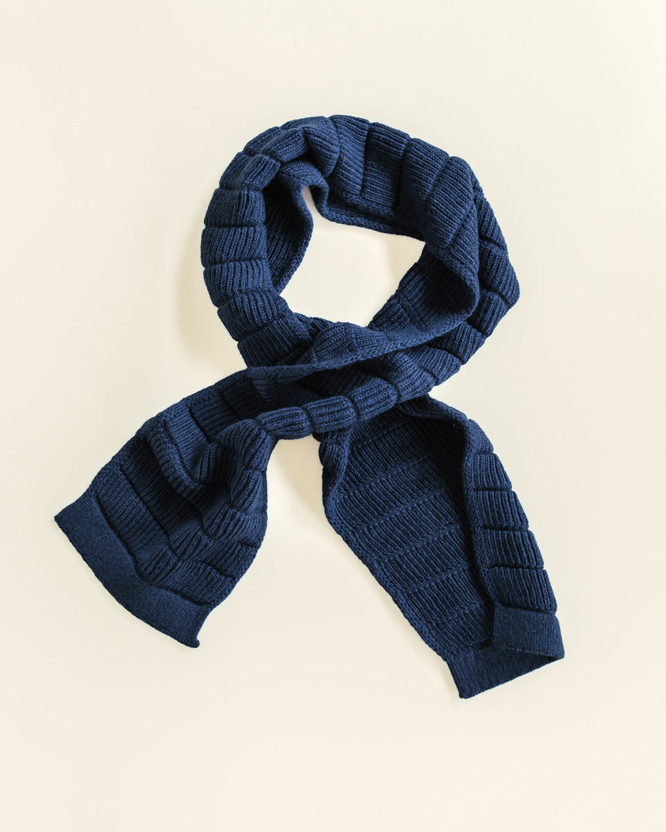 HVID - scarf - jacobino - blue