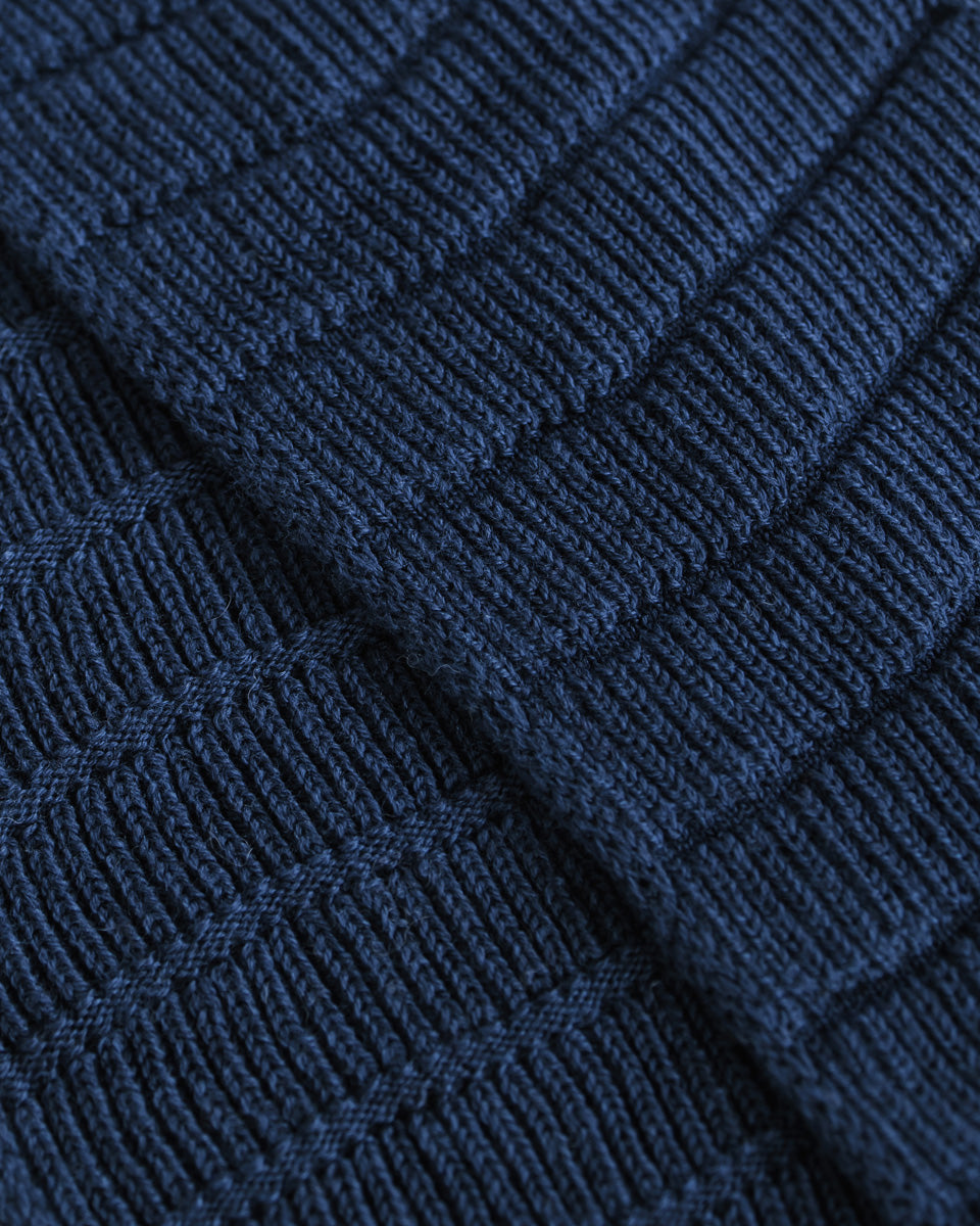 HVID - scarf - jacobino - blue