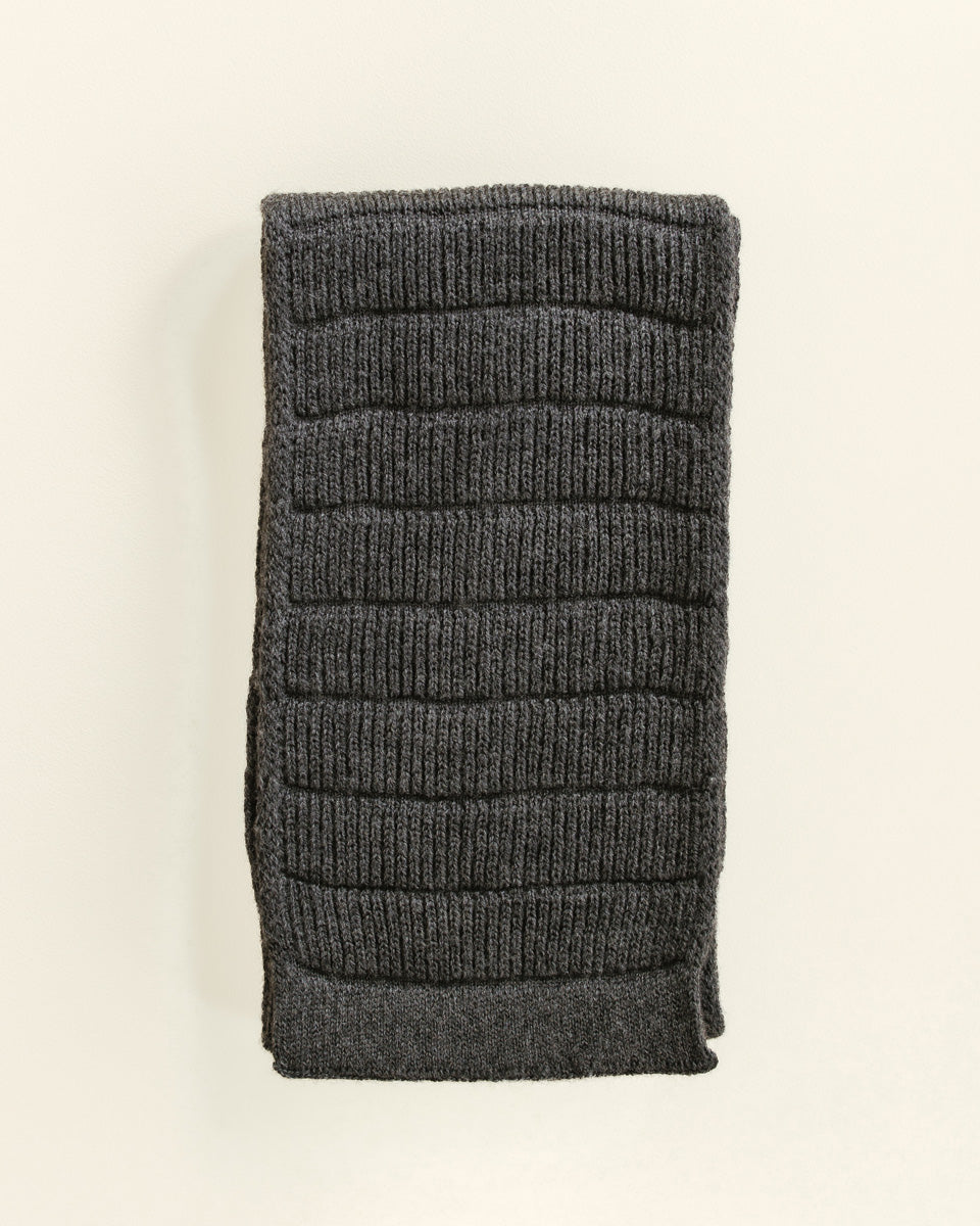 HVID - scarf - jacobino - charcoal