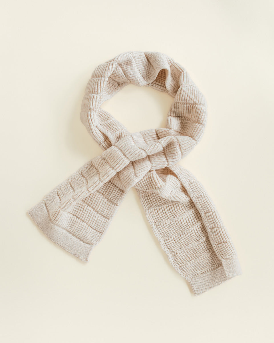HVID - scarf - jacobino - cream