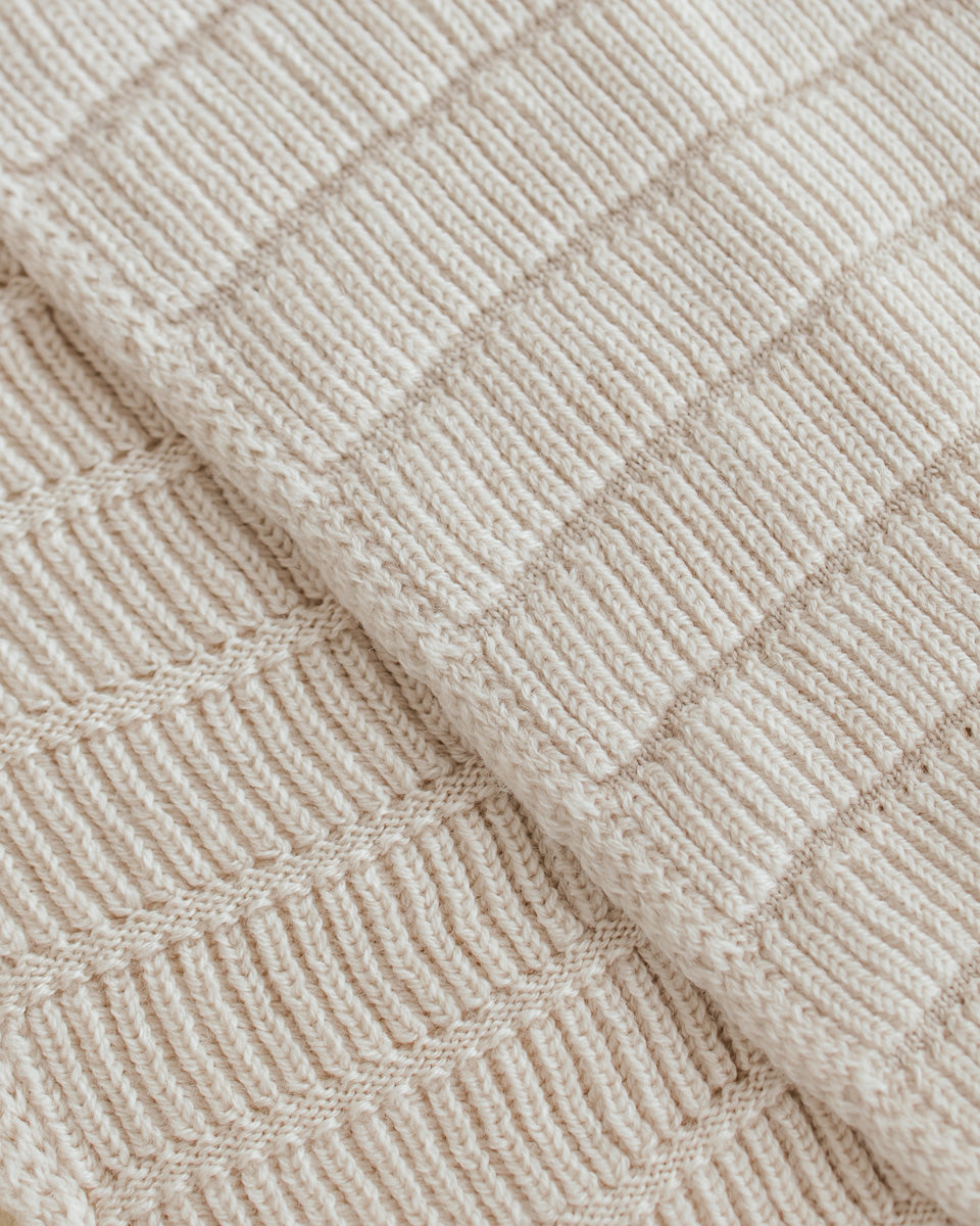 HVID - scarf - jacobino - cream