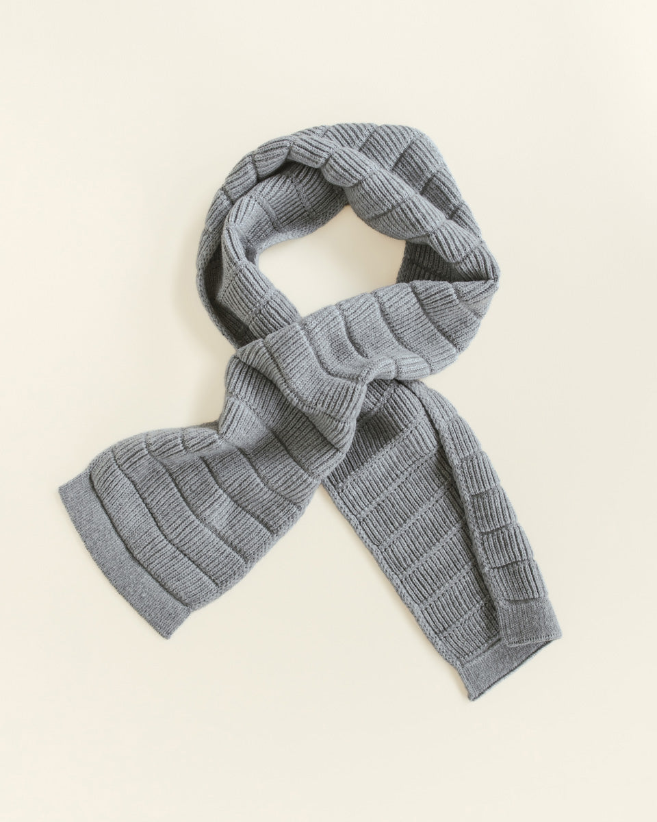 HVID - scarf - jacobino - grey melange