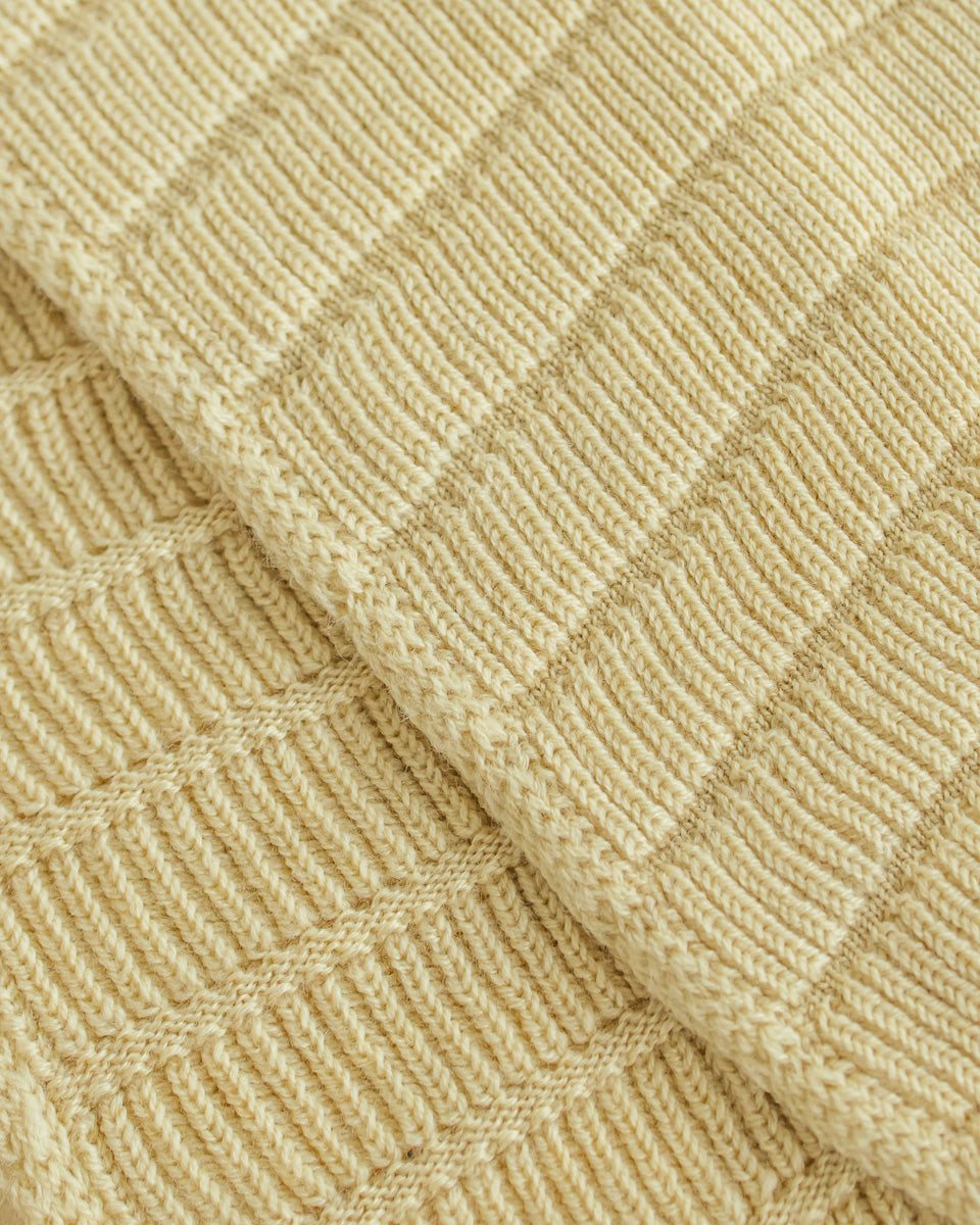HVID - scarf - jacobino - light yellow