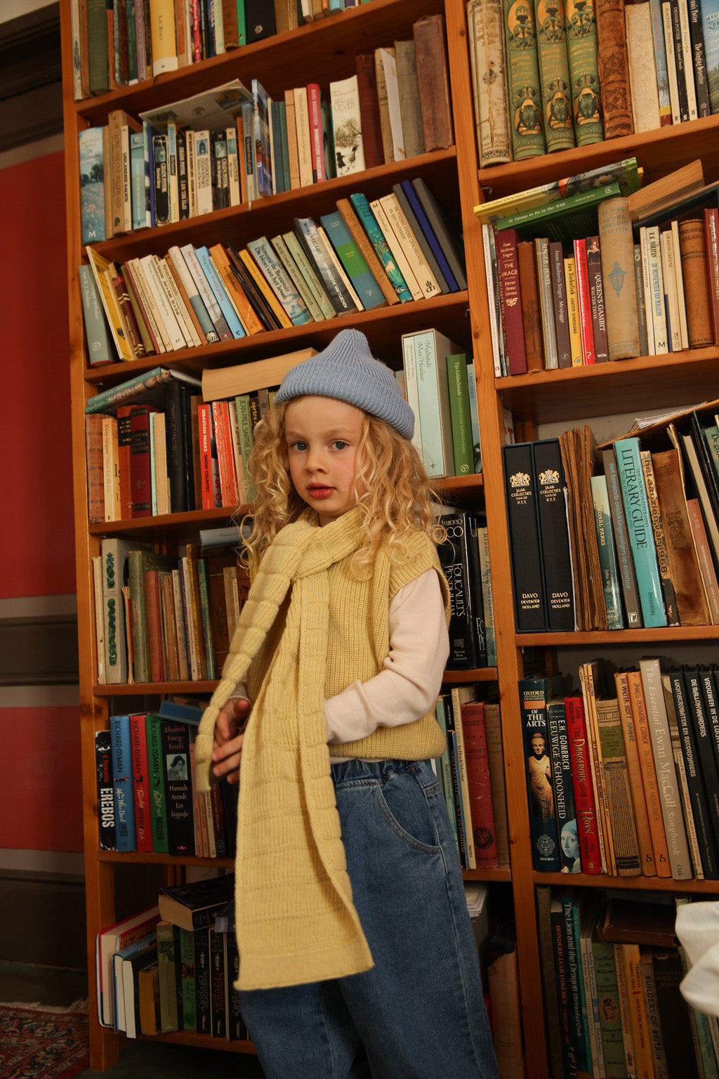 HVID - scarf - jacobino - light yellow
