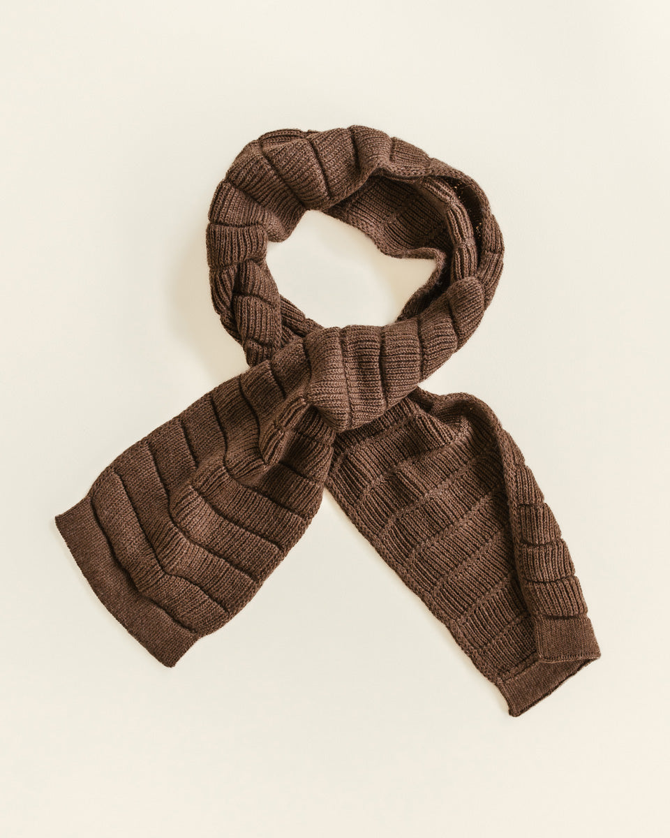 HVID - scarf - jacobino - mocha