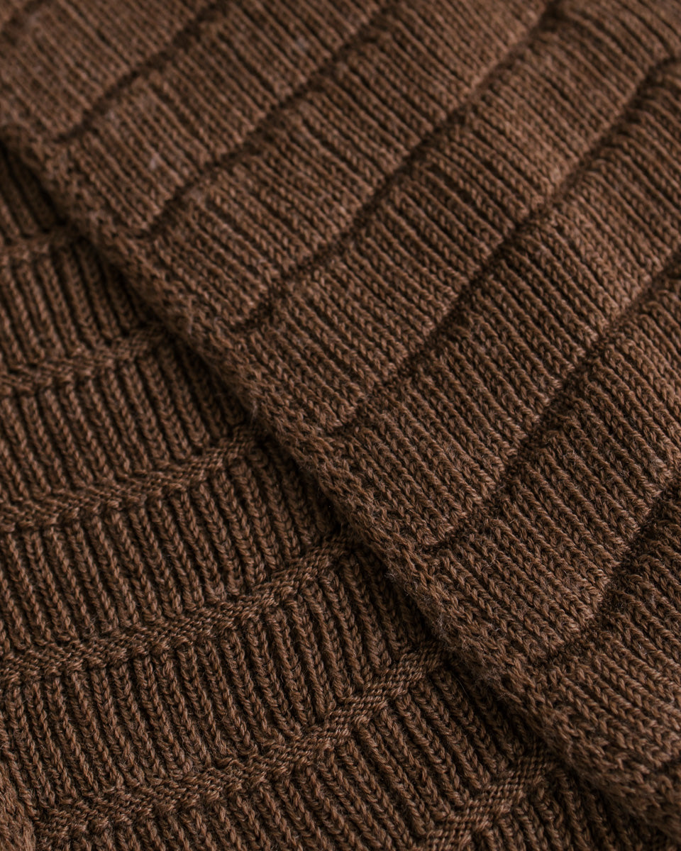 HVID - scarf - jacobino - mocha