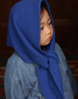 HVID - triangle scarf - josephina - cobalt blue