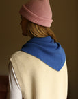 HVID - triangle scarf - josephina - cobalt blue