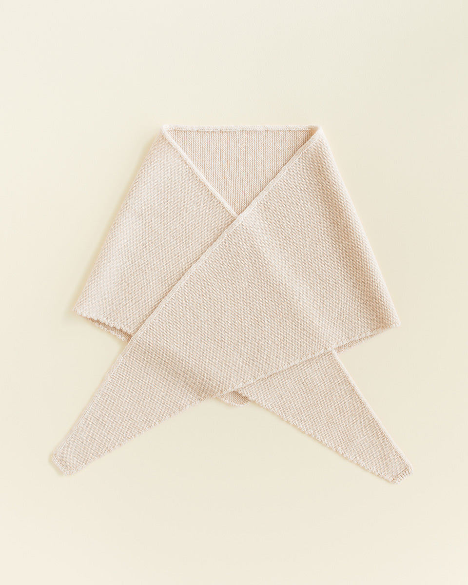 HVID - triangle scarf - josephina - cream
