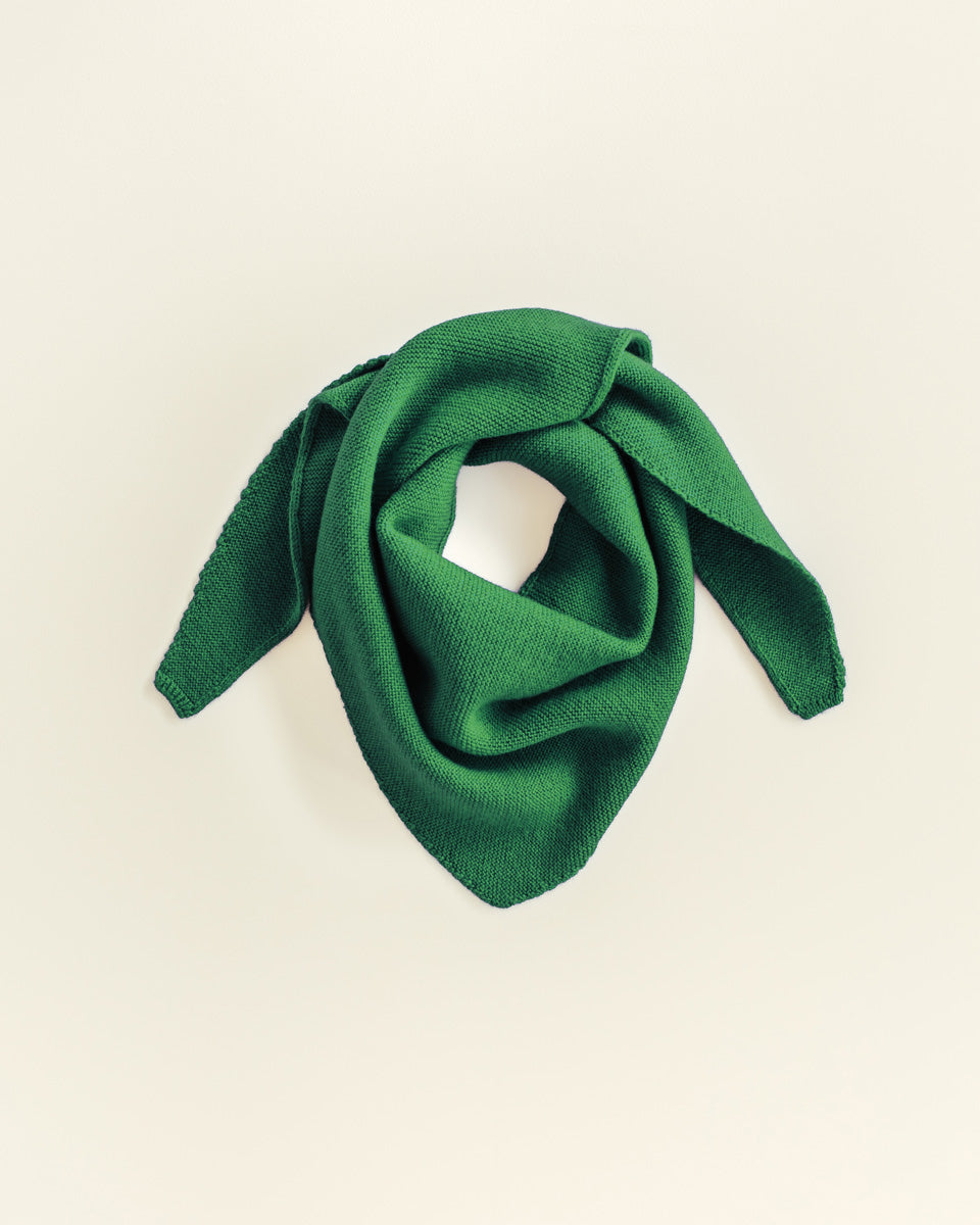 HVID - triangle scarf - josephina - grass