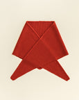 HVID - triangle scarf - josephina - red