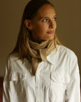 HVID - triangle scarf - josephina - sand