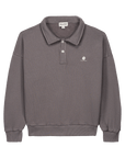 We are kids - polo sweatshirt - volcano