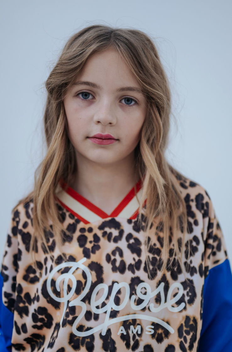 Repose Ams -  socker tee - leopard