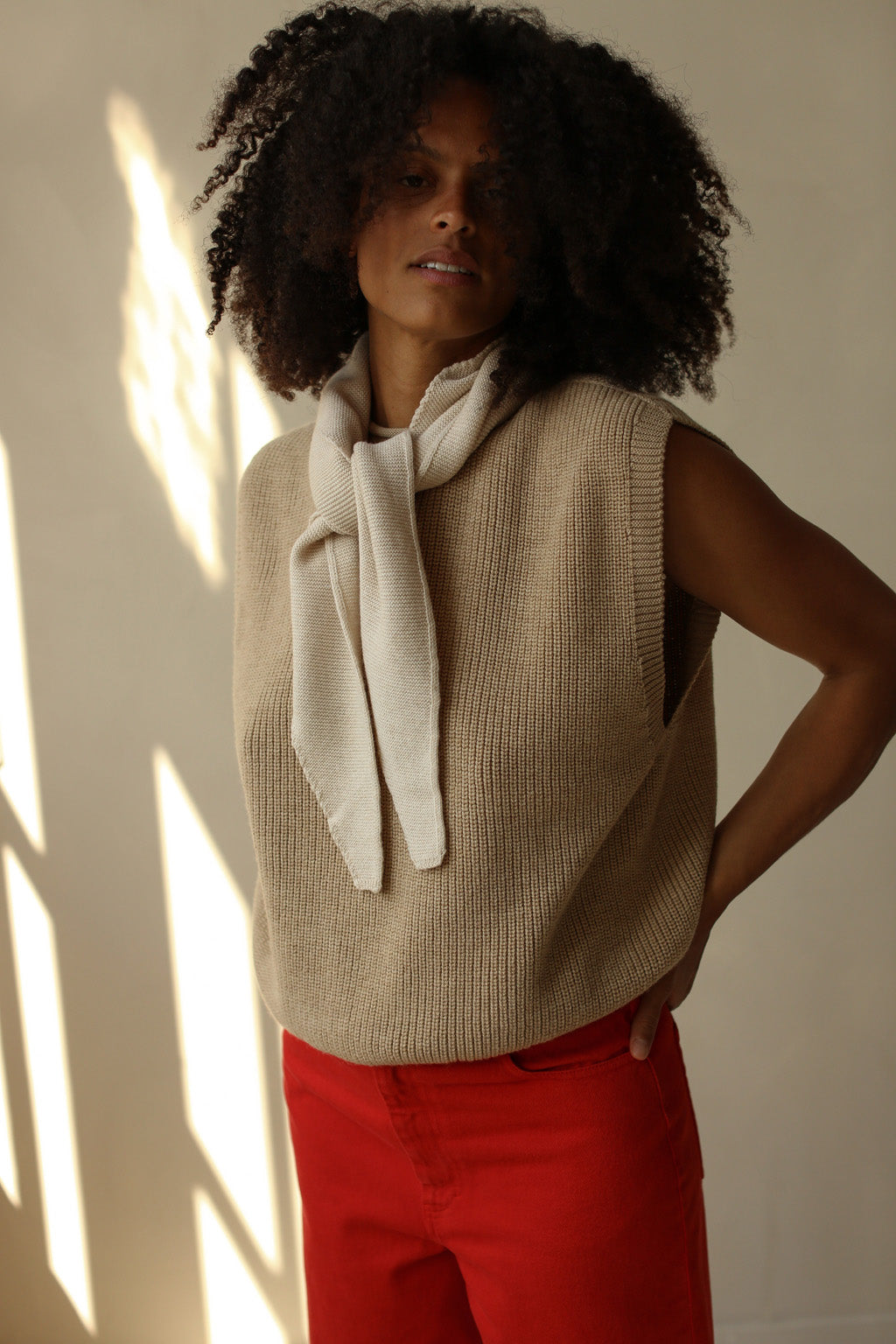 HVID - Helle - adult vest - L/XL- sand