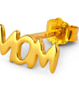 lulu copenhagen - gold plated mom earring - 1pc