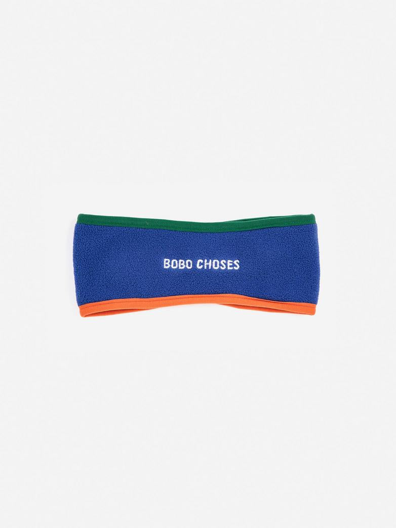 Bobo Choses - kids - polar fleece headband - blue