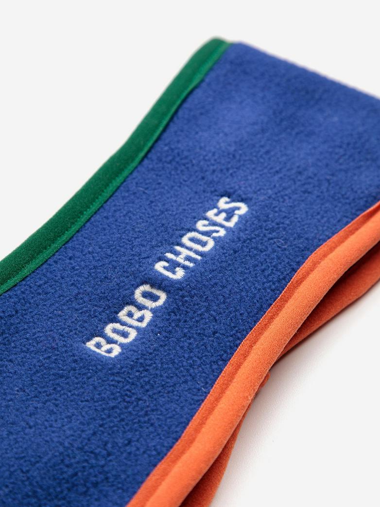 Bobo Choses - kids - polar fleece headband - blue