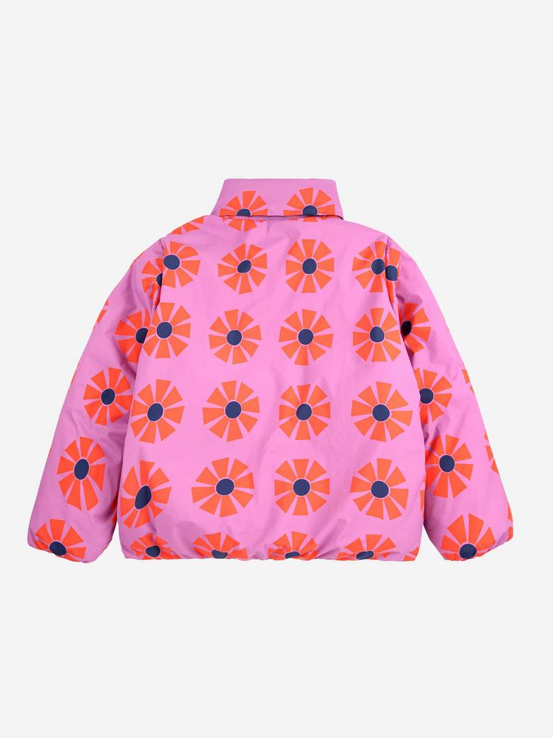Bobo Choses - kids - kaleidoscope allover jacket - purple