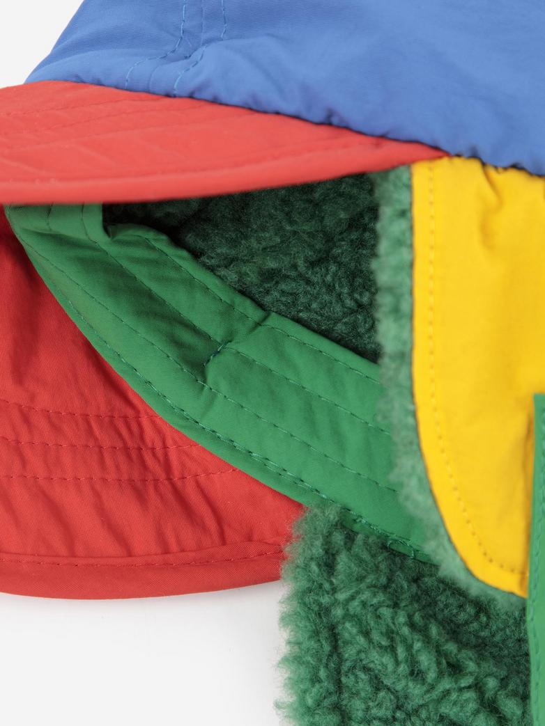 Bobo Choses - kids - colorblock winter cap - multicolor