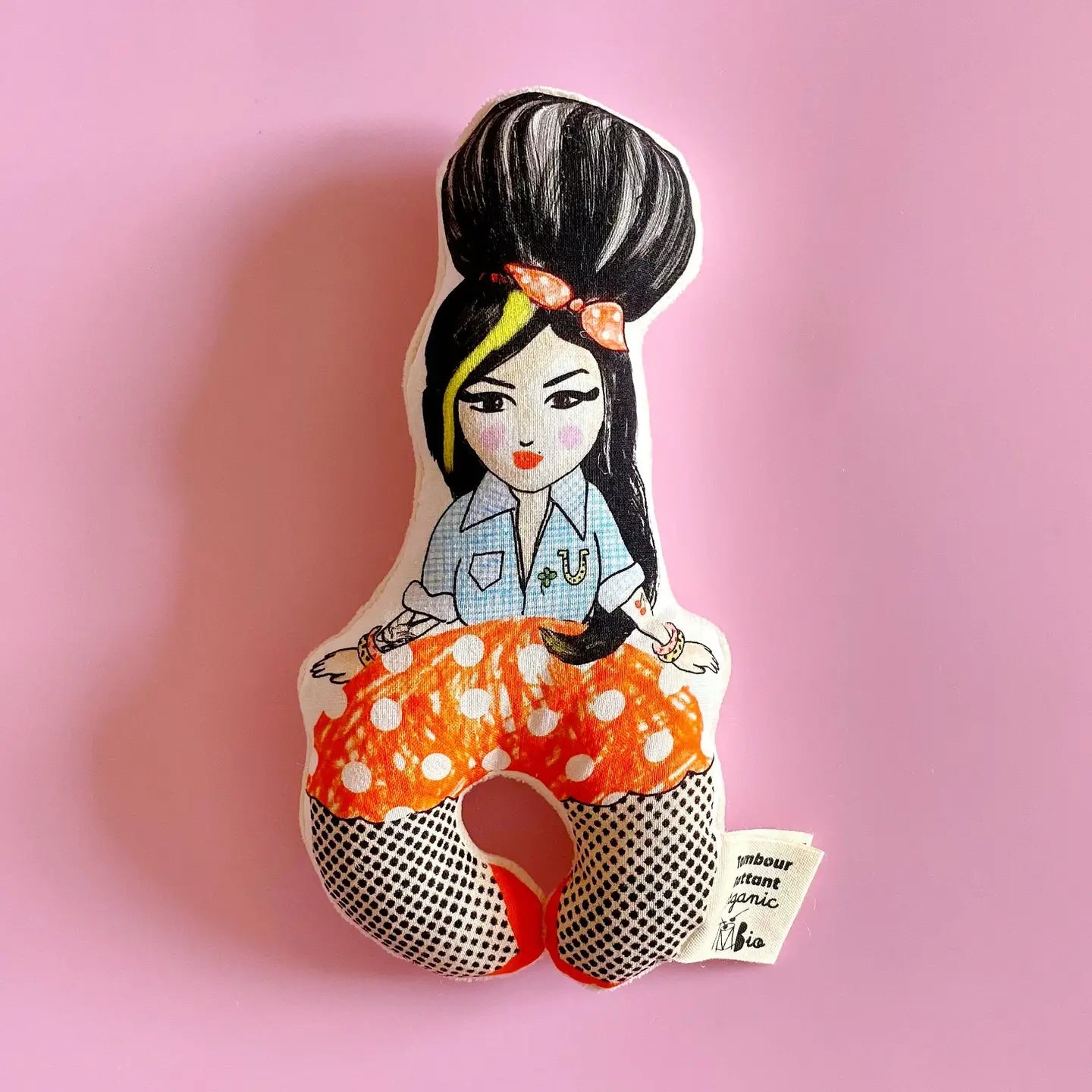 Amy Winehouse rattle - red