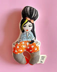 Amy Winehouse rattle - red