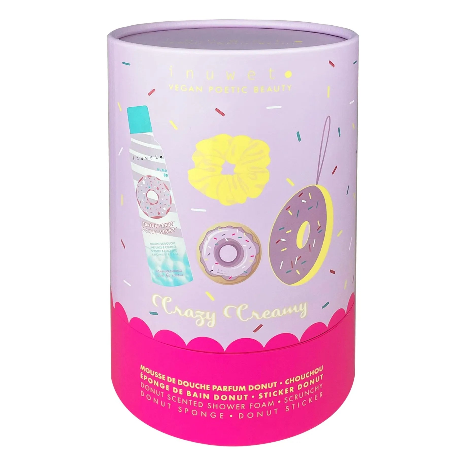 Inuwet - donut scented bath foam