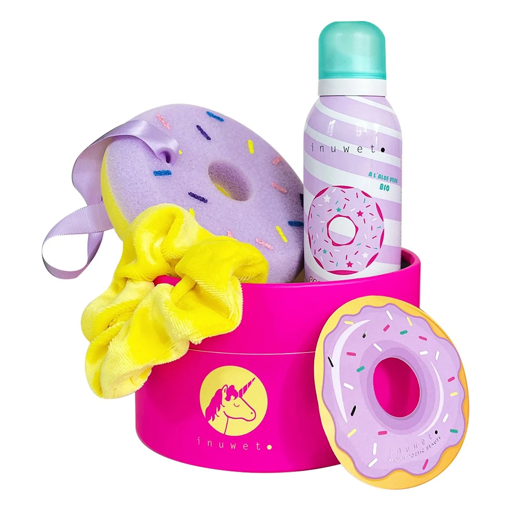 Inuwet - donut scented bath foam