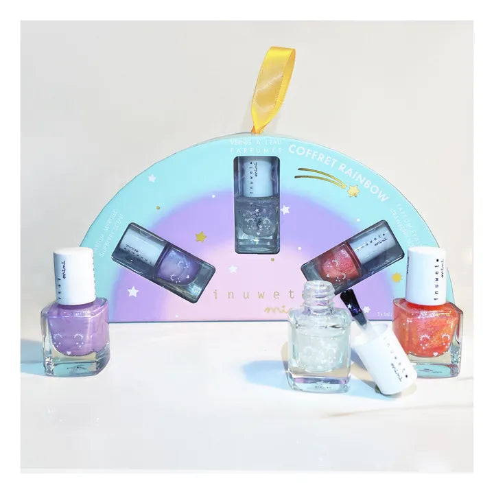 Inuwet - nailpolish - rainbow - set of 3