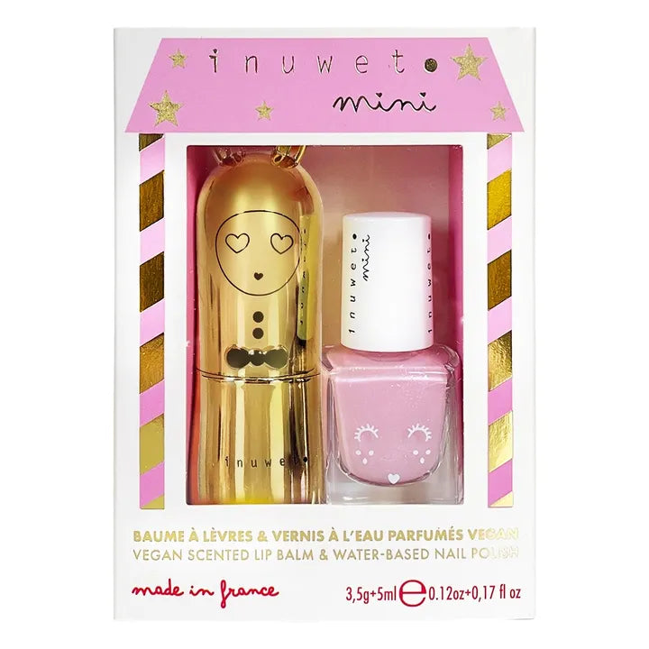 Inuwet - cheesecake lip balm &amp; watermelon nail polish