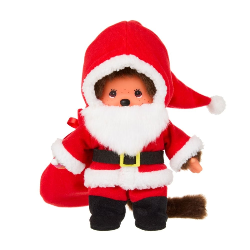 Monchhichi - boy with santa suit (20cm)